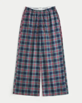 Baggy flanellbukser