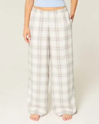 Baggy flanellbukser