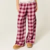 Baggy flanellbukser