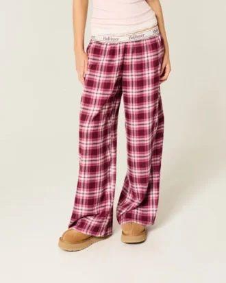 Baggy flanellbukser