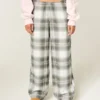 Baggy flanellbukser