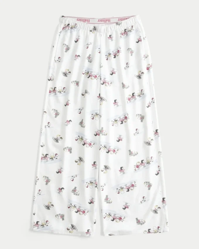 Baggy flanellbukser