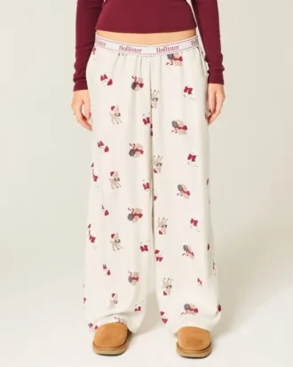Baggy flanellbukser
