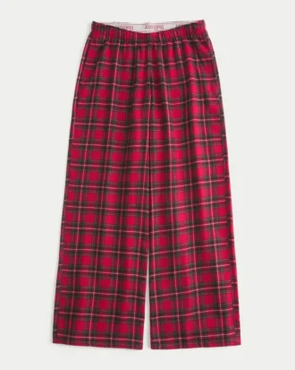Baggy flanellbukser