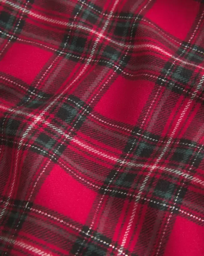 Baggy flanellbukser