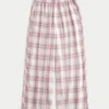 Baggy flanellbukser
