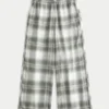 Baggy flanellbukser