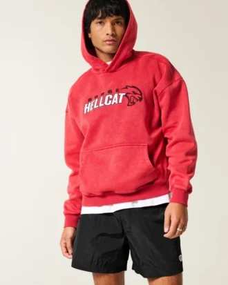 Baggy fotballshorts til midt på låret