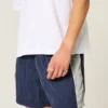 Baggy fotballshorts til midt på låret