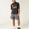 Baggy fotballshorts til midt på låret