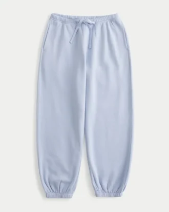 Baggy joggebukse i fleece