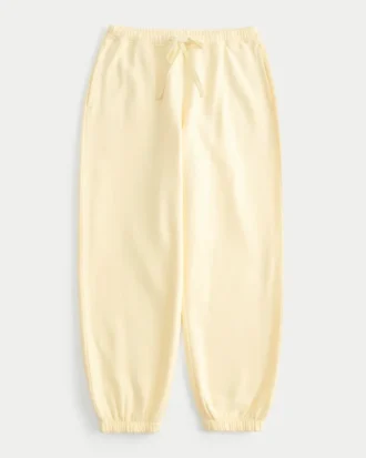 Baggy joggebukse i fleece