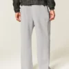 Baggy joggebukse med dobbelt slangetrykk
