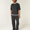 Baggy joggebukse med slangegrafikk
