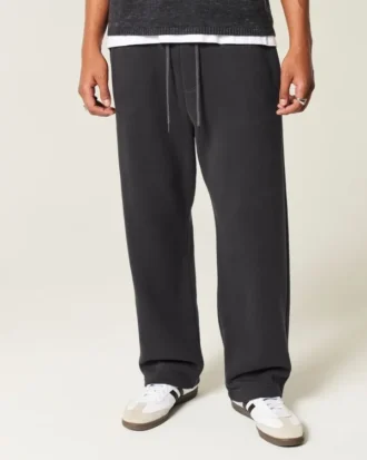 Baggy joggebukse med slangegrafikk