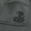 Baggy joggebukse med slangegrafikk