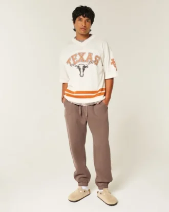 Baggy joggebukse med snøring