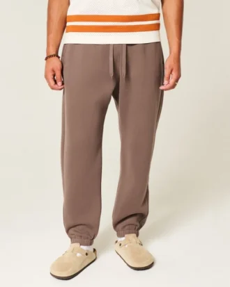 Baggy joggebukse med snøring