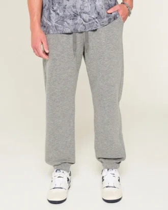 Baggy joggebukse med snøring