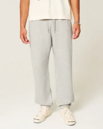 Baggy joggebukse med snøring