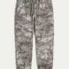 Baggy joggebukse med snøring
