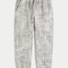 Baggy joggebukse med snøring