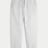 Baggy joggebukse med snøring