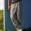 Baggy joggebukse med snøring