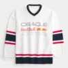 Baggy Oracle Red Bull Racing grafisk hockey-trøye
