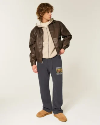 Baggy University of Southern California Trojans grafisk joggebukse
