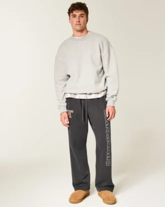 Baggy University of Texas at Austin Longhorns grafisk joggebukse