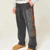 Baggy University of Texas at Austin Longhorns grafisk joggebukse