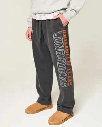 Baggy University of Texas at Austin Longhorns grafisk joggebukse
