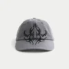 Baseballcap med tatoveringsbroderi