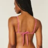 Bikini-top med dekorert trekant