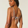 Bikini-top med dekorert trekant