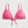Bikini-top med dekorert trekant