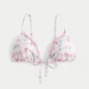 Bikini-top med dekorert trekant