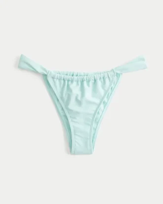 Bikinibukse med brede stropper og høyt snitt