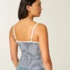 Blonderdetaljer Peplum-top