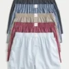 Bomullsboxershorts 5-pakning