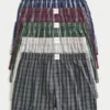 Bomullsboxershorts 5-pakning