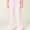 Boot-sweatpants med rose-grafikk