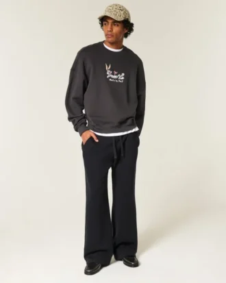 Bootcut-joggebukse
