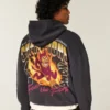 Boxy Arizona State University Sun Devils grafisk hettegenser
