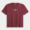Boxy Arizona State University Sun Devils grafisk T-skjorte