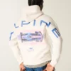 Boxy BWT Alpine Formula One Team grafisk hettegenser