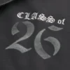 Boxy Class of 26 grafisk hettegenser med glidelås