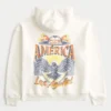 Boxy Club América Las Águillas grafisk hettegenser