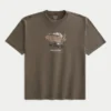 Boxy Cotton McLaren Graphic Tee